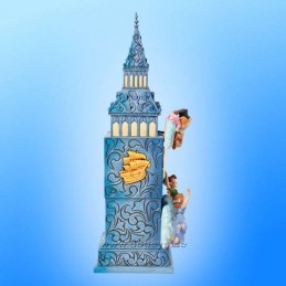 ENESCO DISNEY TRADITIONS PETER PAN BIG BEN CLOCK STATUE RESIN FIGURE