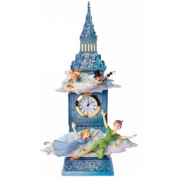 ENESCO DISNEY TRADITIONS PETER PAN BIG BEN CLOCK STATUE RESIN FIGURE