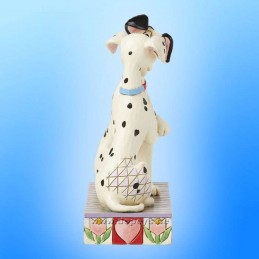 LA CARICA DEI 101 PONGO E PEGGY DISNEY TRADITIONS STATUA FIGURE ENESCO