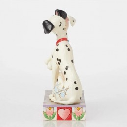 LA CARICA DEI 101 PONGO E PEGGY DISNEY TRADITIONS STATUA FIGURE ENESCO