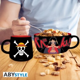 ABYSTYLE ONE PIECE MONKEY D. LUFFY BREAKFAST SET MUG AND BOWL