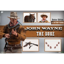 INFINITE STATUE JOHN WAYNE THE DUKE DELUXE ACTION FIGURE 30 CM 1/6 SCALE