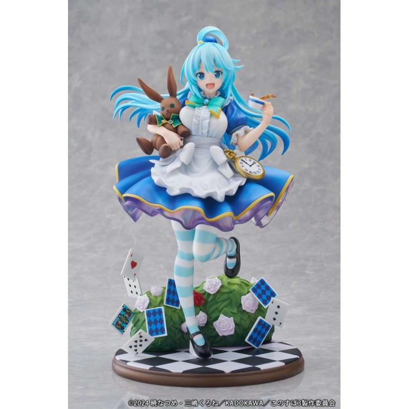 KONOSUBA 3 AQUA FAIRY TAIL VER. 1/7 STATUA 27CM FIGURE PROOF