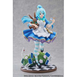 KONOSUBA 3 AQUA FAIRY TAIL VER. 1/7 STATUA 27CM FIGURE PROOF