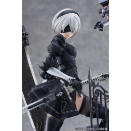 NIER AUTOMATA YORHA NO.2 TYPE B SEARCH 1/7 STATUA 31CM FIGURE PROOF