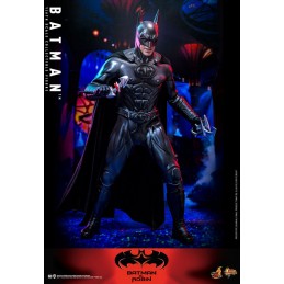 HOT TOYS BATMAN & ROBIN MOVIE MASTERPIECE BATMAN 1/6 SCALE ACTION FIGURE