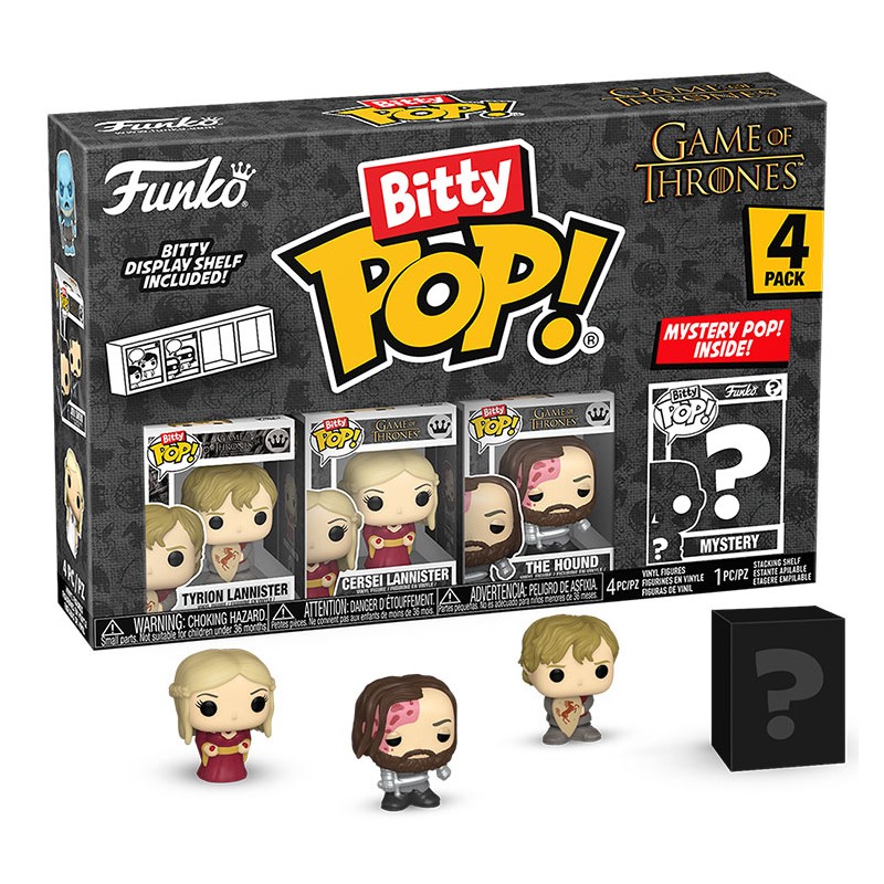 FUNKO BITTY POP! GAME OF THRONES 4 PACK TYRION LANNISTER VINYL MINI FIGURE FUNKO