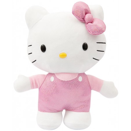 HELLO KITTY PINK SPOT SPARKL 30CM PLUSH FIGURE