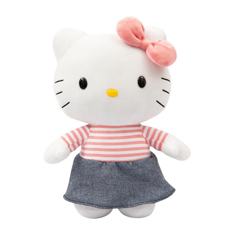 GIOCHI PREZIOSI HELLO KITTY DENIM SKIRT 30CM PLUSH FIGURE