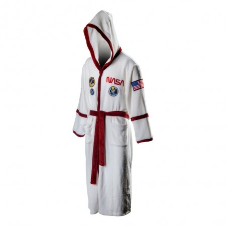 NASA FLEECE BATHROBE ASTRONAUT ACCAPPATOIO