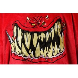 WARHAMMER 40K FELPA OVERSIZED HOODIE BLANKET SQUIG RED AAA MERCHANDISE