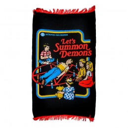 AAA MERCHANDISE STEVEN RHODES KNITTED BLANKET LET'S SUMMON DEMONS 160X102CM