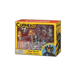 SYNDICATE COLLECTIBLES CUPHEAD THE DEVIL CREATE-A-FIGURE