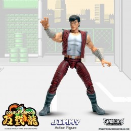 DOUBLE DRAGON JIMMY DELUXE ACTION FIGURE SYNDICATE COLLECTIBLES