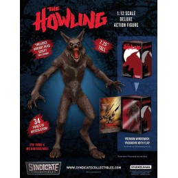 THE HOWLING WEREWOLF DELUXE ACTION FIGURE SYNDICATE COLLECTIBLES