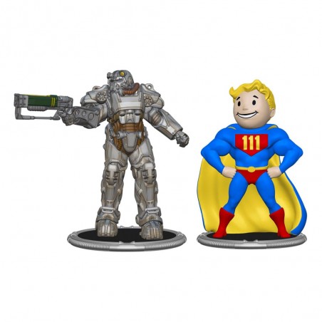 FALLOUT T-60 AND VAULT BOY POWER COLLECTIBLE FIGURE SET C