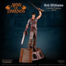 SYNDICATE COLLECTIBLES ARMY OF DARKNESS ASH WILLIAMS 1/10 STATUE RESIN FIGURE