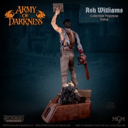 SYNDICATE COLLECTIBLES ARMY OF DARKNESS ASH WILLIAMS 1/10 STATUE RESIN FIGURE