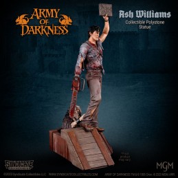 SYNDICATE COLLECTIBLES ARMY OF DARKNESS ASH WILLIAMS 1/10 STATUE RESIN FIGURE