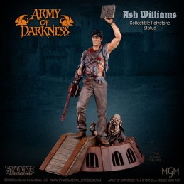 SYNDICATE COLLECTIBLES ARMY OF DARKNESS ASH WILLIAMS 1/10 STATUE RESIN FIGURE