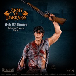 SYNDICATE COLLECTIBLES ARMY OF DARKNESS ASH WILLIAMS 1/10 STATUE RESIN FIGURE