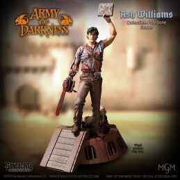 SYNDICATE COLLECTIBLES ARMY OF DARKNESS ASH WILLIAMS 1/10 STATUE RESIN FIGURE