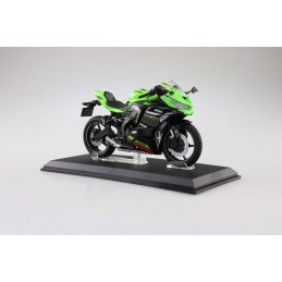 KAWASAKI NINJA ZX-25R LIME GREEN X EBONY DIECAST BIKE SERIES 1/12 MODEL AOSHIMA