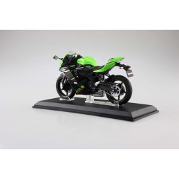 KAWASAKI NINJA ZX-25R LIME GREEN X EBONY DIECAST BIKE SERIES 1/12 MODEL AOSHIMA