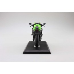 KAWASAKI NINJA ZX-25R LIME GREEN X EBONY DIECAST BIKE SERIES 1/12 MODEL AOSHIMA