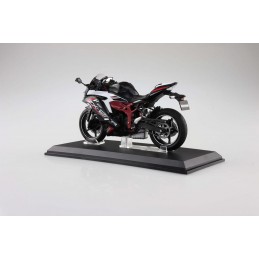 KAWASAKI NINJA ZX-25R SPARK BLACK X STARDUST WHITE DIECAST BIKE SERIES 1/12 MODEL AOSHIMA