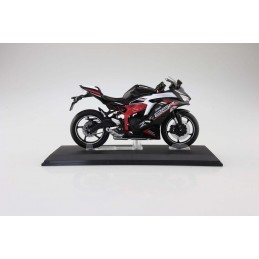 KAWASAKI NINJA ZX-25R SPARK BLACK X STARDUST WHITE DIECAST BIKE SERIES 1/12 MODEL AOSHIMA