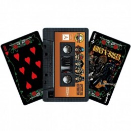 GUNS N' ROSES CASSETTE PLAYING CARDS MAZZO CARTE DA GIOCO AQUARIUS ENT