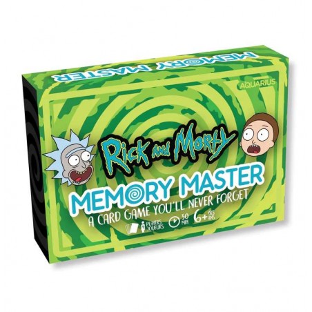 RICK AND MORTY MEMORY MASTER CARD GAME