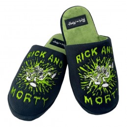 RICK AND MORTY SPLAT MULE PANTOFOLE TAGLIA EU 42-44 GROOVY UK