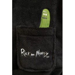 GROOVY UK  RICK AND MORTY PICKLE RICK FLEECE BATHROBE