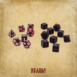 BEADLE AND GRIMM'S THE ROGUE CHARACTER CLASS EPIC RPG 16X DICE SET