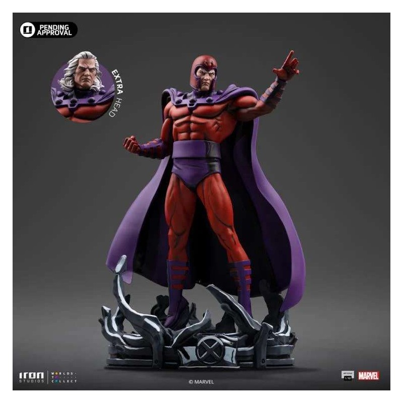 X-MEN 97 MAGNETO ART SCALE 1/10 STATUA FIGURE IRON STUDIOS