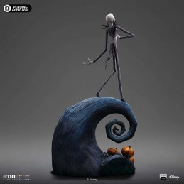 IRON STUDIOS NIGHTMARE BEFORE CHRISTMAS JACK SKELLINGTON ART SCALE 1/10 RESIN STATUE FIGURE