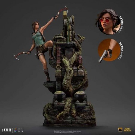 TOMB RAIDER LARA CROFT ART SCALE 1/10 DELUXE STATUA FIGURE