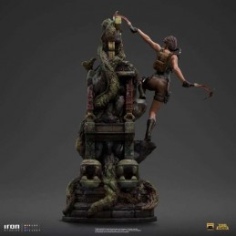 TOMB RAIDER LARA CROFT ART SCALE 1/10 DELUXE STATUA FIGURE IRON STUDIOS