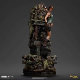 IRON STUDIOS TOMB RAIDER LARA CROFT ART SCALE 1/10 DELUXE STATUE FIGURE