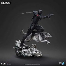 IRON STUDIOS G.I. JOE SNAKE EYES ART SCALE 1/10 RESIN STATUE FIGURE