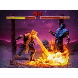 IRON STUDIOS MORTAL KOMBAT ART SCALE DELUXE SCORPION FATALITY SUB-ZERO 1/10 STATUE