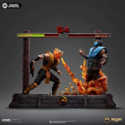 MORTAL KOMBAT ART SCALE DELUXE SCORPION FATALITY 1/10 STATUA FIGURE IRON STUDIOS