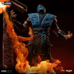 MORTAL KOMBAT ART SCALE DELUXE SCORPION FATALITY 1/10 STATUA FIGURE IRON STUDIOS