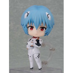 GOOD SMILE COMPANY EVANGELION 2.0 NENDOROID REI AYANAMI PLUGSUIT PVC ACTION FIGURE