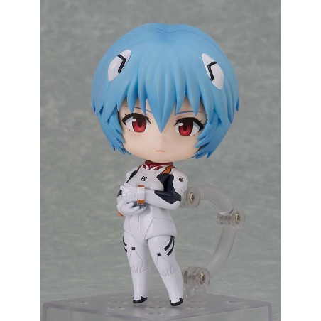 EVANGELION 2.0 NENDOROID REI AYANAMI PLUGSUIT PVC ACTION FIGURE