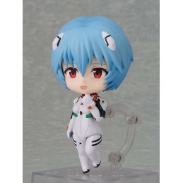 GOOD SMILE COMPANY EVANGELION 2.0 NENDOROID REI AYANAMI PLUGSUIT PVC ACTION FIGURE