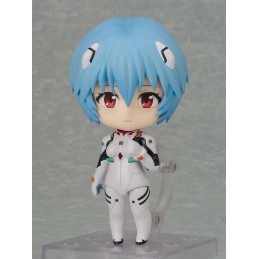 GOOD SMILE COMPANY EVANGELION 2.0 NENDOROID REI AYANAMI PLUGSUIT PVC ACTION FIGURE