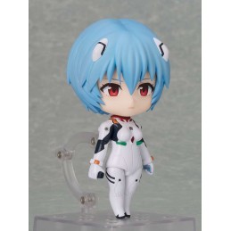 GOOD SMILE COMPANY EVANGELION 2.0 NENDOROID REI AYANAMI PLUGSUIT PVC ACTION FIGURE